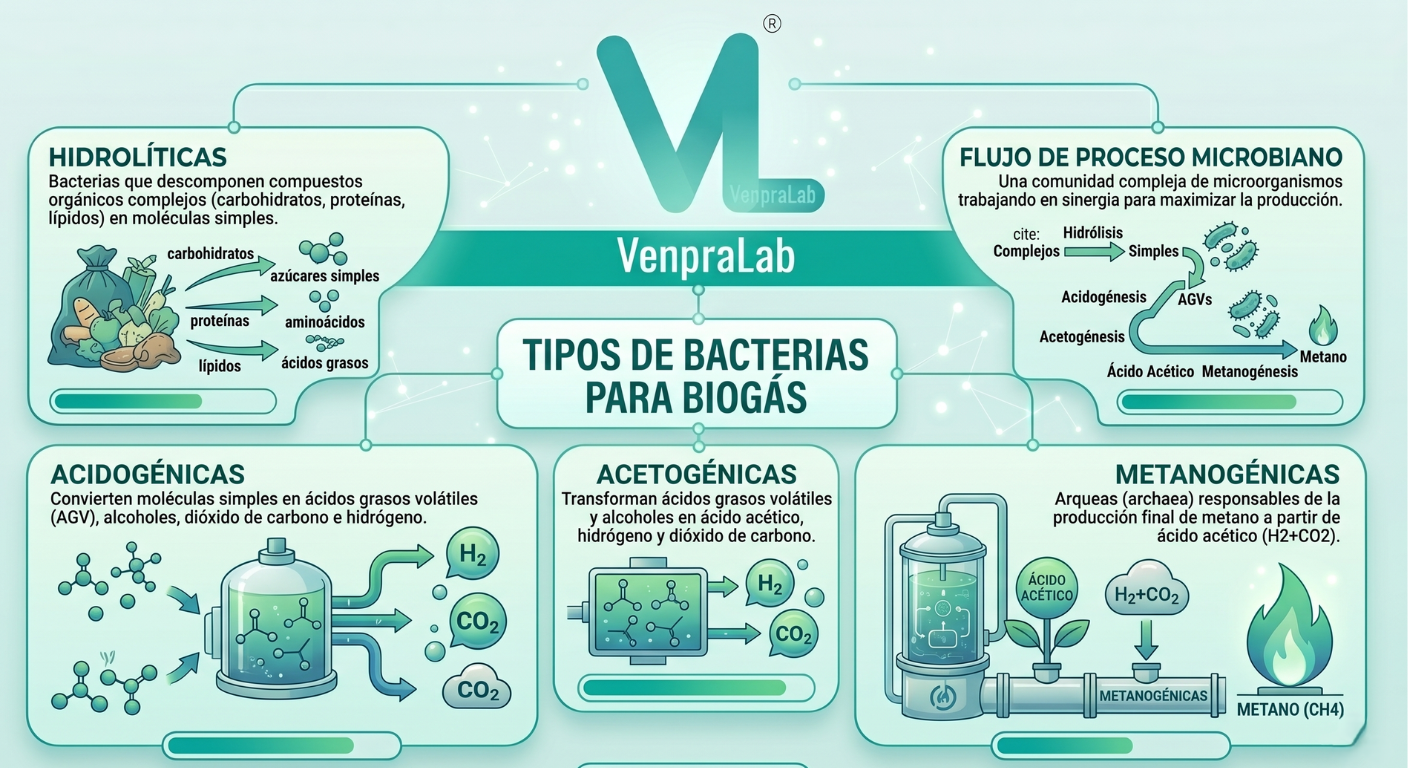 Bacterias Biogas
