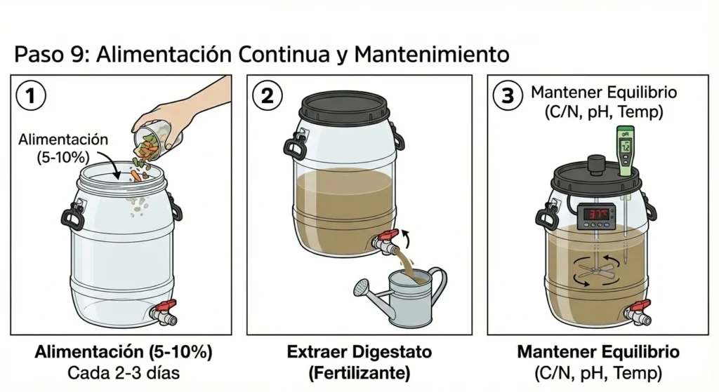 Biodigestor casero
