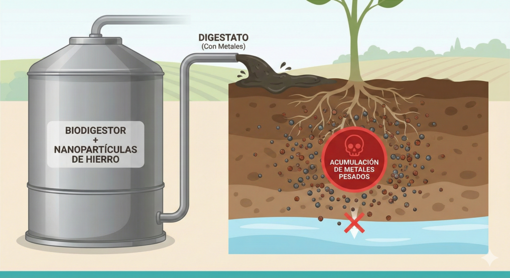 Problemas de usar nanopartículas de hierro