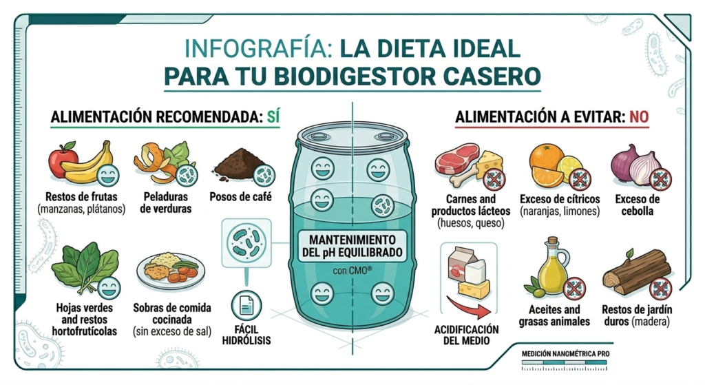 Biogás casero