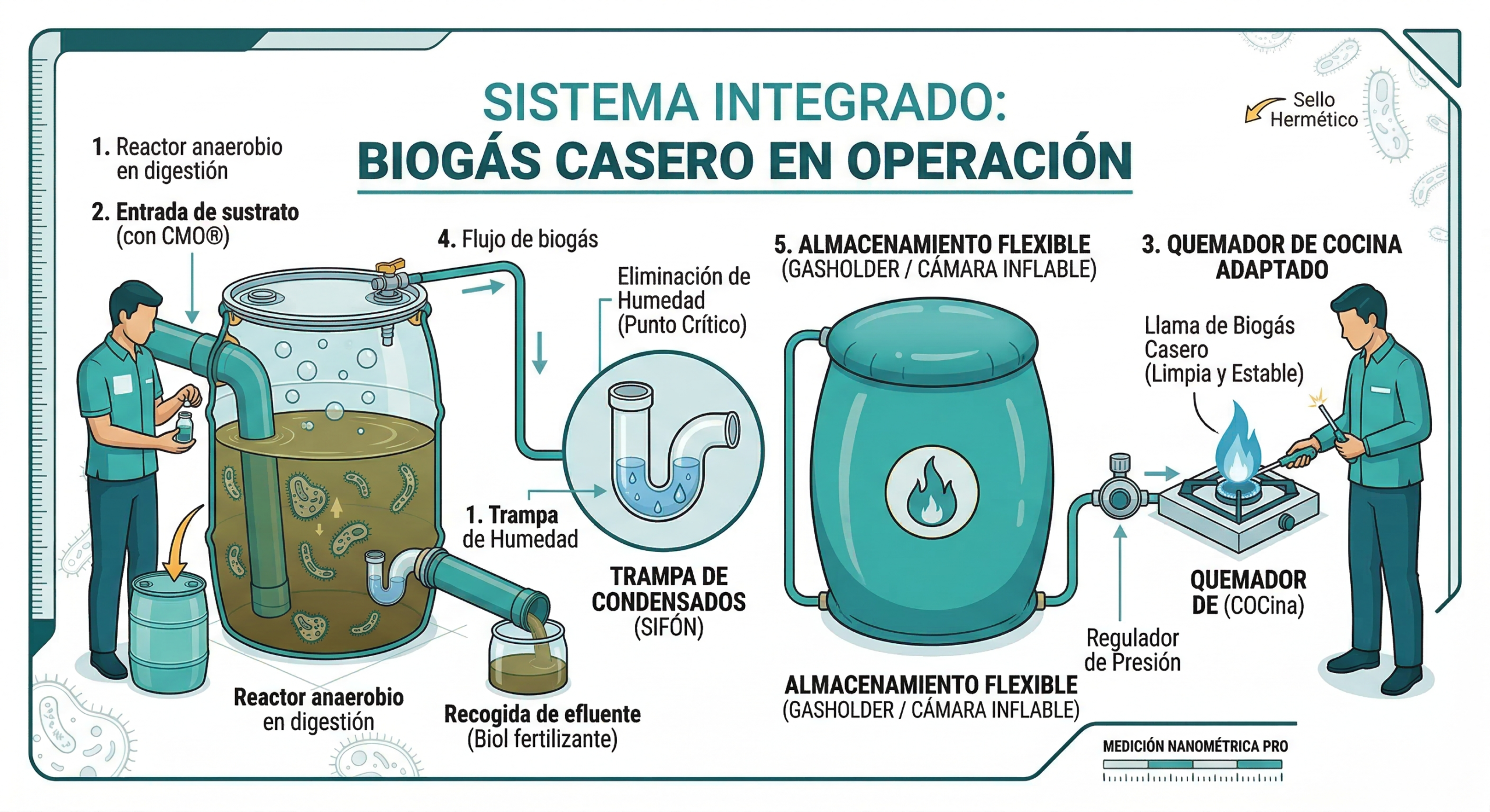 Como hacer biogás casero