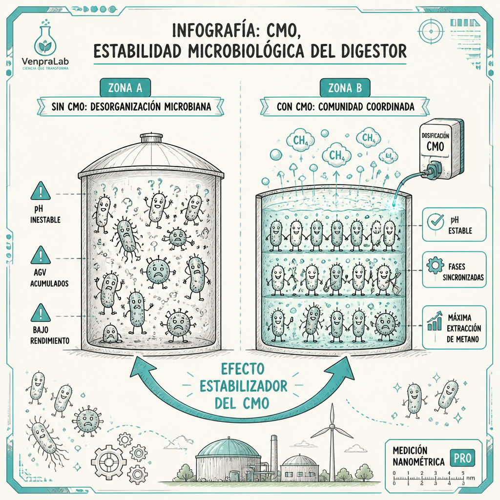 CMO estabilizando la microbiología